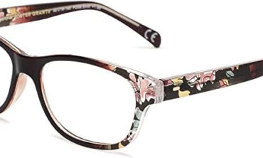 Sofia Vergara x Foster Grant Linda Blue Light Multi Focus Reading Glasses Rectangular