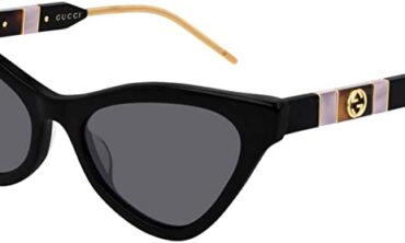 Gucci Women’s Sophisticated Web Cat Eye Sunglasses