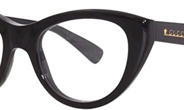 Gucci GG1172O 001 Black Cat-eye Women’s Eyeglasses