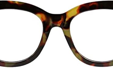 Peepers by PeeperSpecs Women’s Center Stage Oversized Blue Light Blocking Reading Glasses