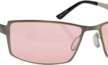 Terramed Sparrow Migraine Glasses Fl-41 | Glasses for Light Sensitivity Relief, UV Protection and Photophobia Eye Strain