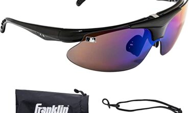 Franklin Sports Baseball + Softball Sunglasses – Men’s + Women’s Sports Sunglasses – Flip Up Shades + Non Flip Glasses